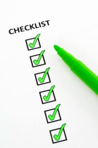 Checklist